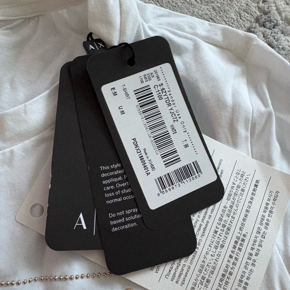 Armani Exchange Classic White Shirt - Picture 3 of 4